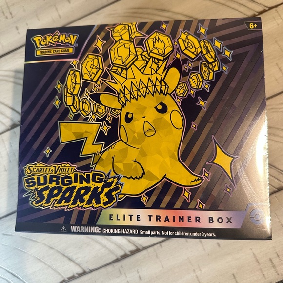 Pokémon TCG Surging Sparks Elite Trainer Box and Booster Bundle- Factory Sealed - Picture 2 of 3